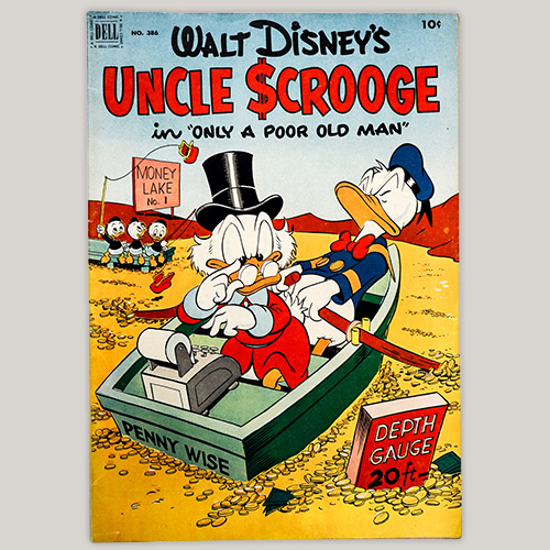Four Color #386 Uncle Scrooge Comic