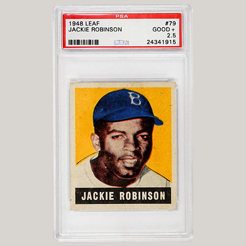 Jackie Robinson 1948 Leaf #79